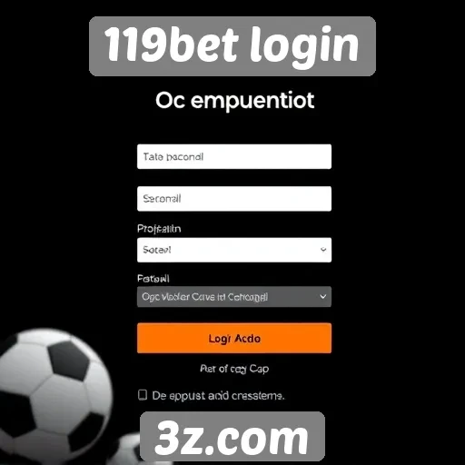 Como criar uma conta no 119bet login