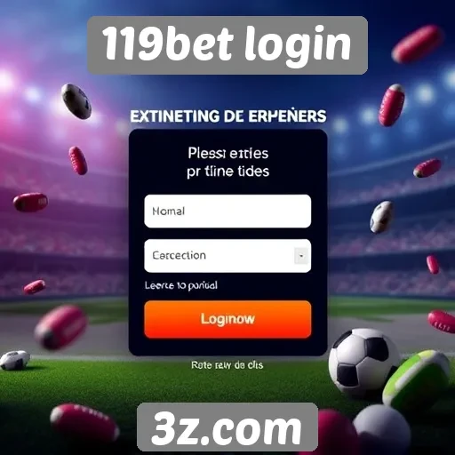 Análise das funcionalidades do site 119bet login